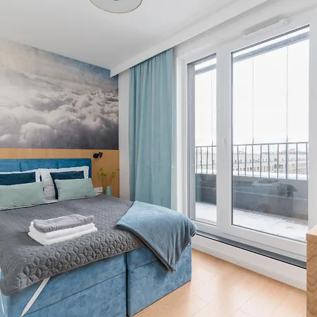 Apartment Fuzja W Chmurach Taras Z Panorama Lodzi I Elektrowni Scheiblera Parking