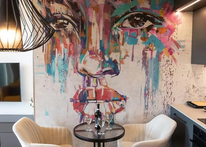 Fuzja W Chmurach - Parking, Klimatyzacja By Fusionaparts Apartamento Łódź