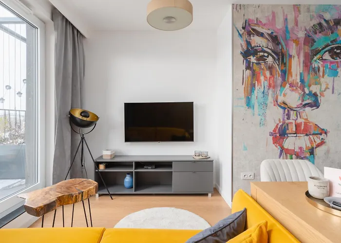 Apartamento Fuzja W Chmurach - Parking, Klimatyzacja By Fusionaparts Łódź